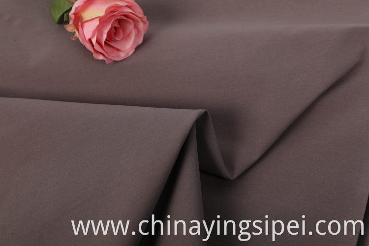 Good quality woven solid cloth 70%cotton 30%polyester plain fabric for dress